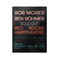 RED ROCK AMPHITHEATRE POSTER