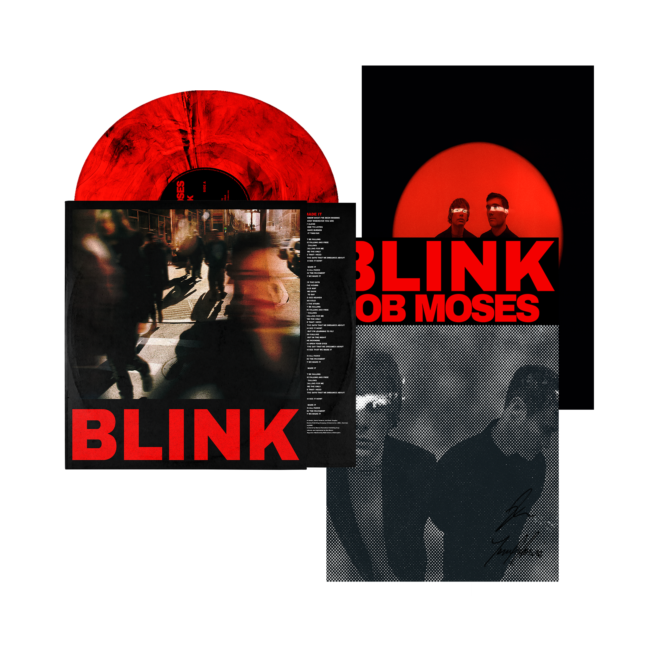 BLINK Vinyl + Signed Poster
